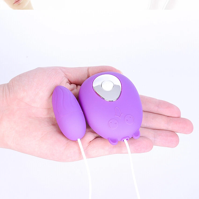 12 Speeds Vibrating Egg G-spot Massage Bullet Vibrator - Sex Toys for Women